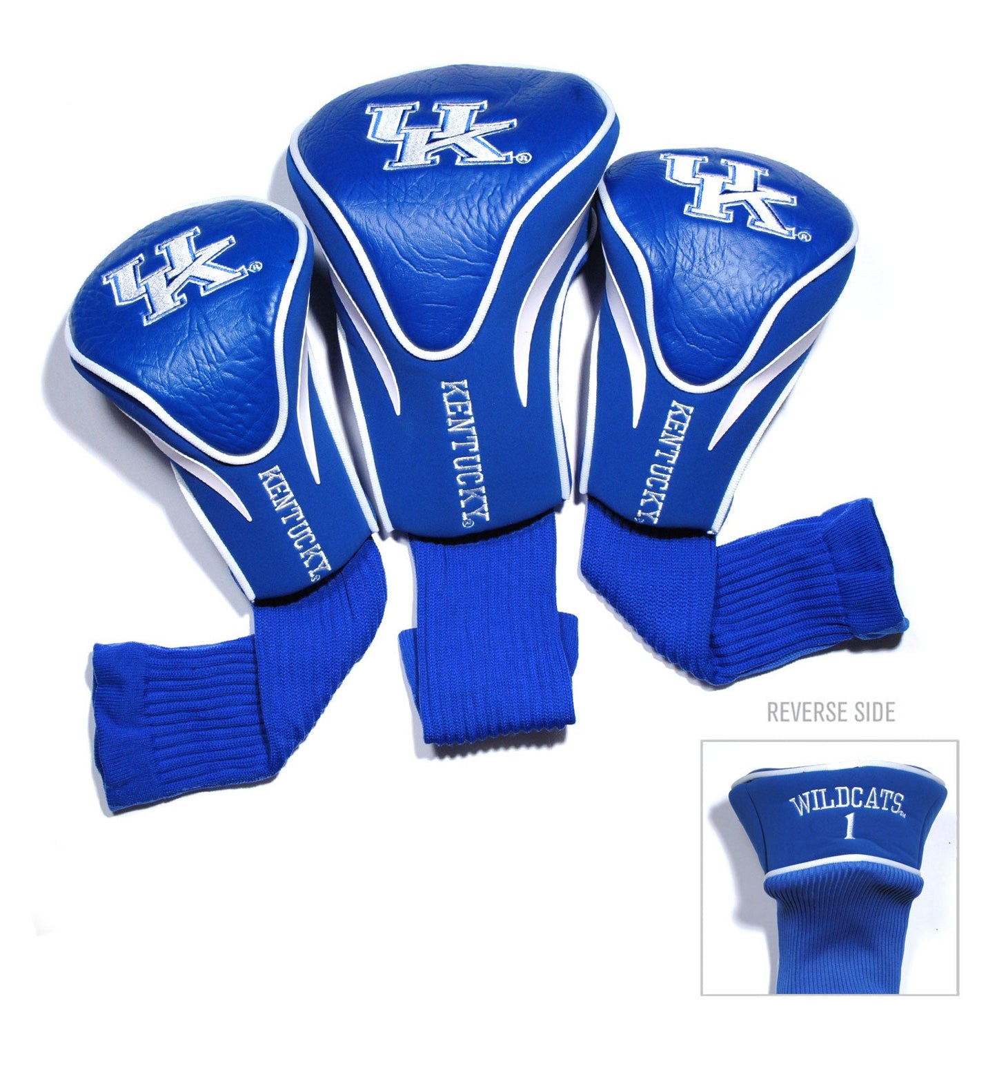 Kentucky Wildcats 3 Pack Contour Sock Headcovers - Club Rehab