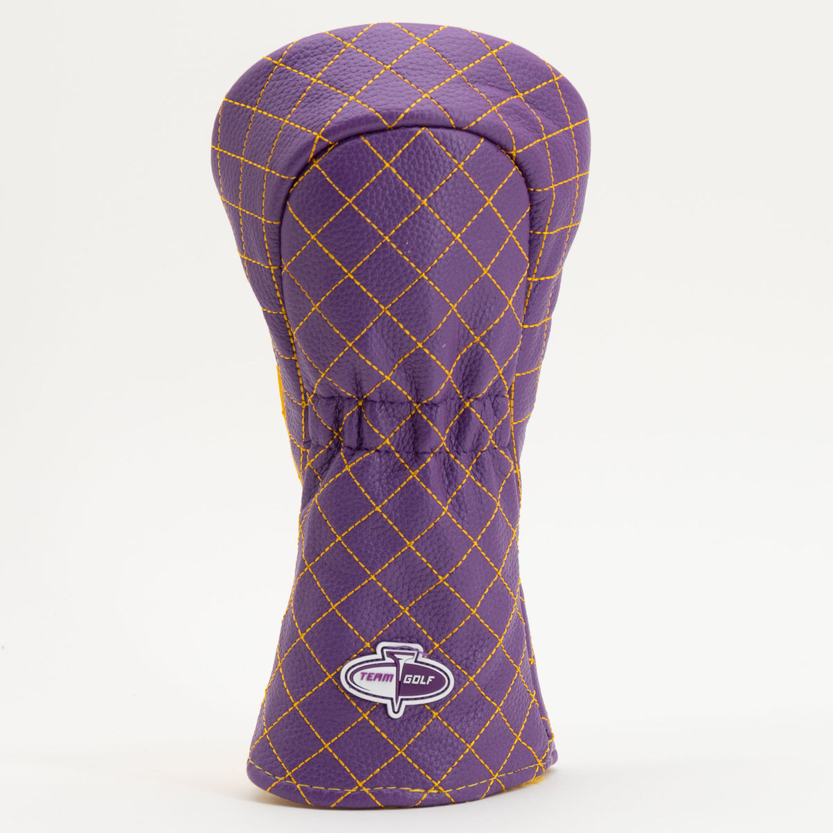 LSU Tigers Split Quilted Fairway Headcover, back view