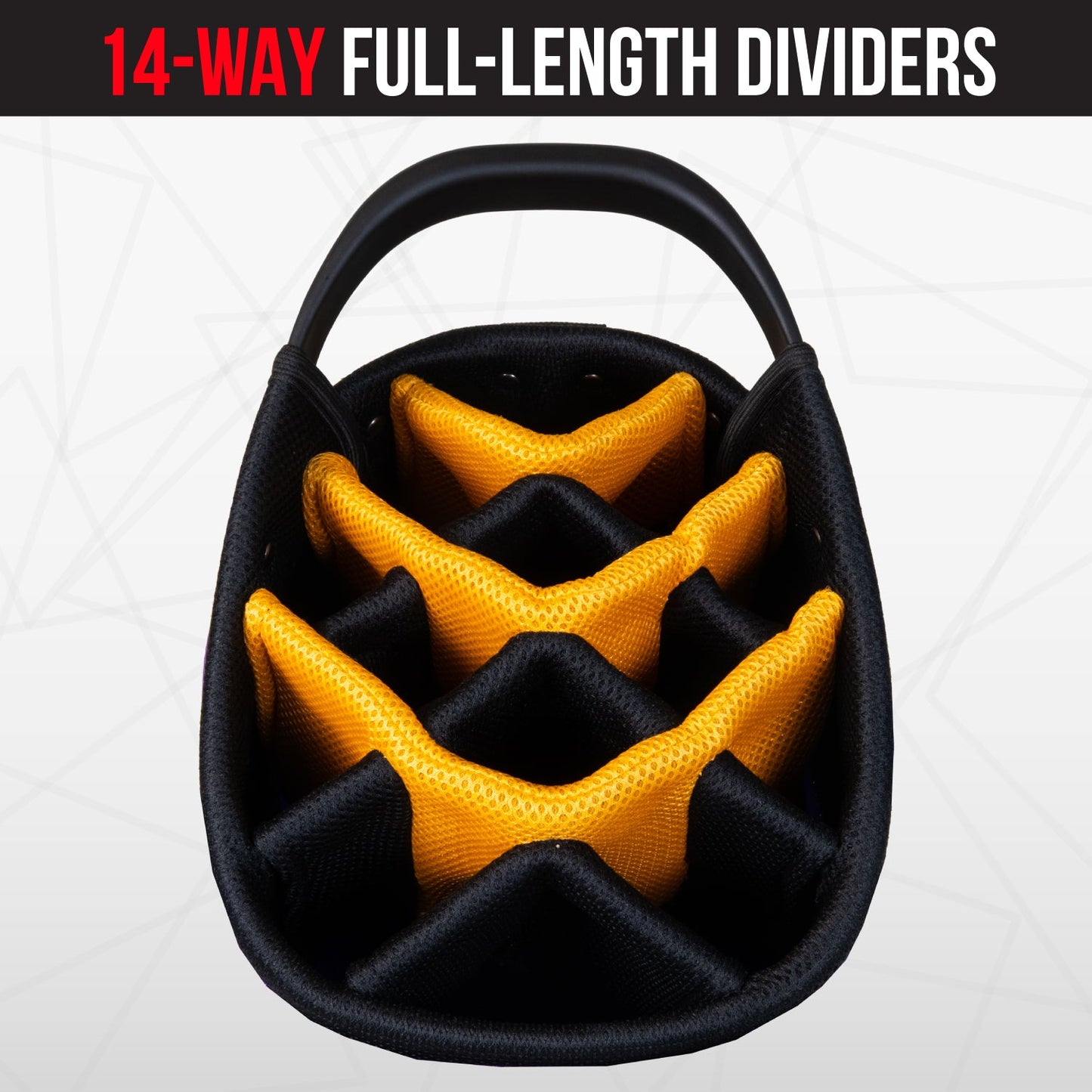 LSU Tigers Fairway Stand Bag - Image 6 - Club Rehab