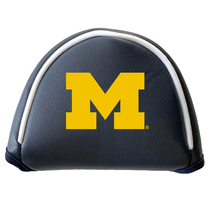 Michigan Wolverines Vintage Color Printed Mallet Putter Headcover