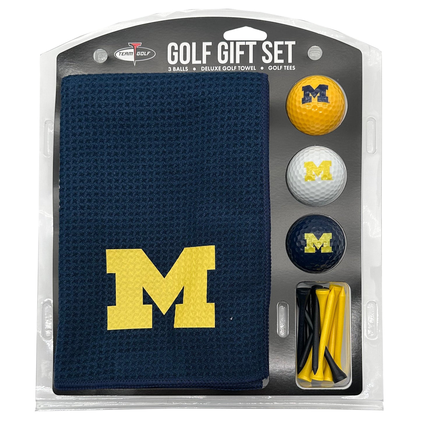 Michigan Wolverines Microfiber Towel Golf Gift Set - Club Rehab