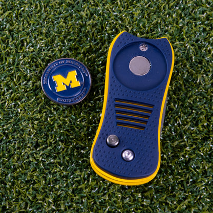 Michigan Wolverines Switchblade Divot Tool - Image 3 - Club Rehab