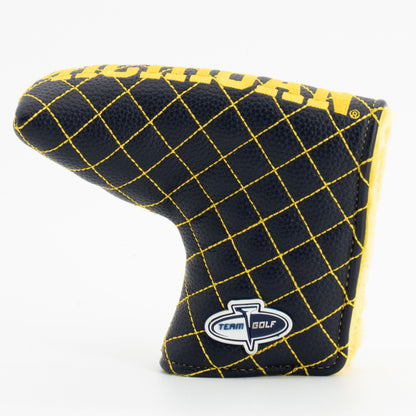 Michigan Wolverines Solid Quilted Blade Putter Headcover