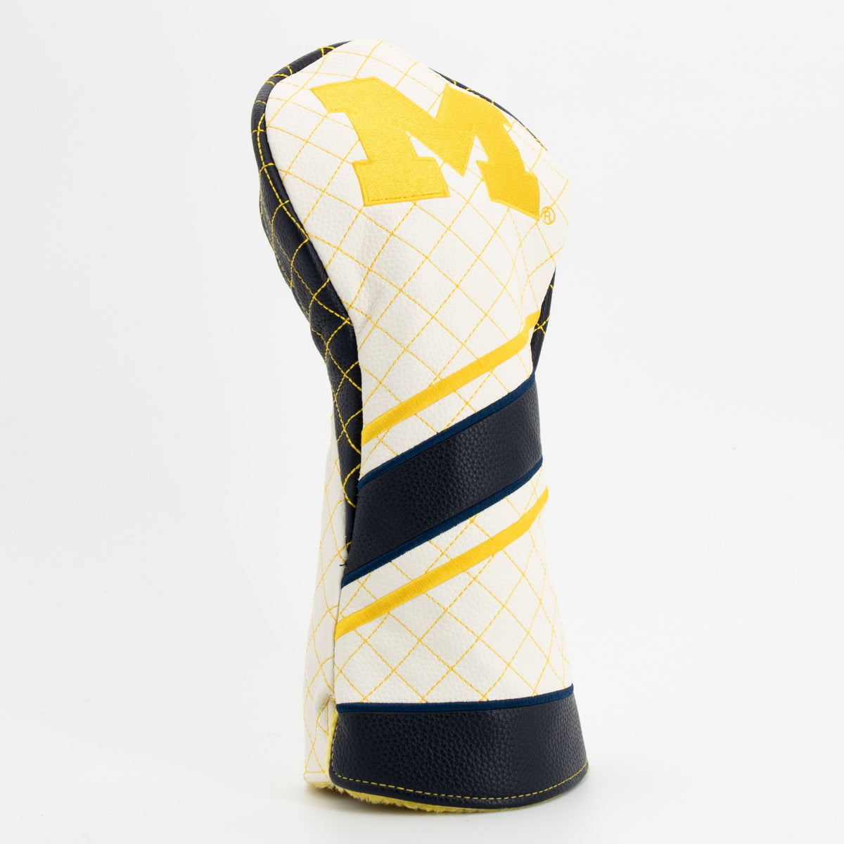 Michigan Wolverines Stripe Quilted Driver Headcover - golf headcover product images
