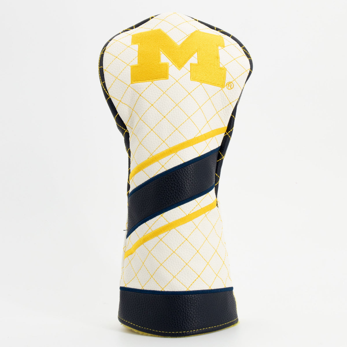Michigan Wolverines Stripe Quilted Driver Headcover - golf headcover product images