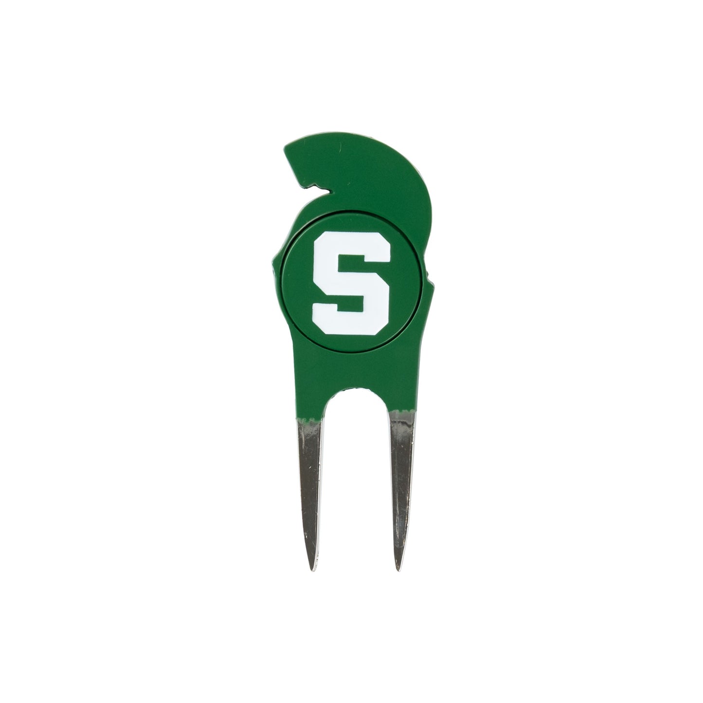Michigan State Spartans Custom Shaped Divot Tool - Image 2 - Club Rehab