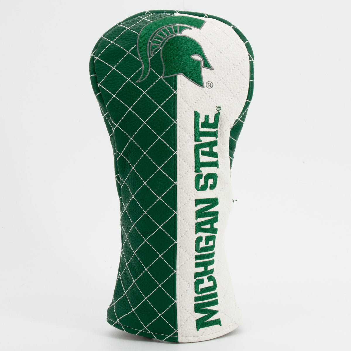 Michigan State Spartans Split Quilted Fairway Headcover, front view