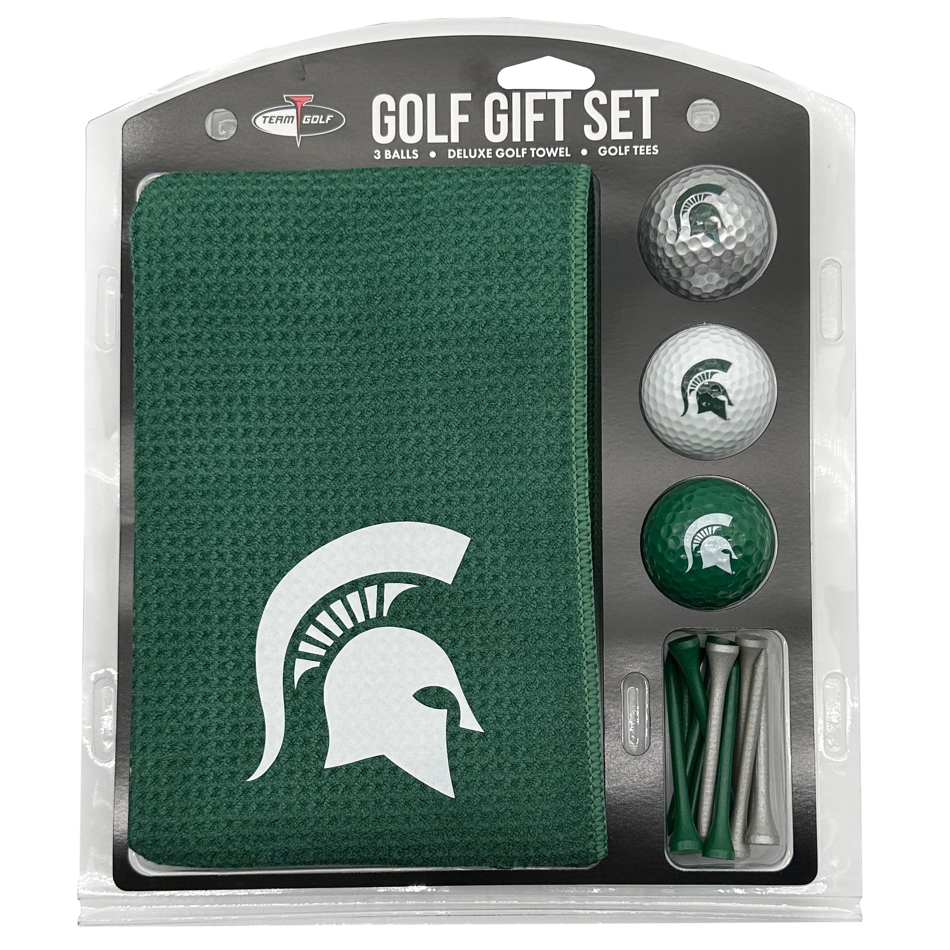 Michigan State Spartans Microfiber Towel Golf Gift Set - Club Rehab
