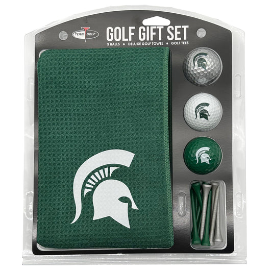 Michigan State Spartans Microfiber Towel Golf Gift Set - Club Rehab