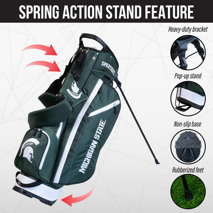 Michigan State Spartans Fairway Stand Bag - Image 5 - Club Rehab