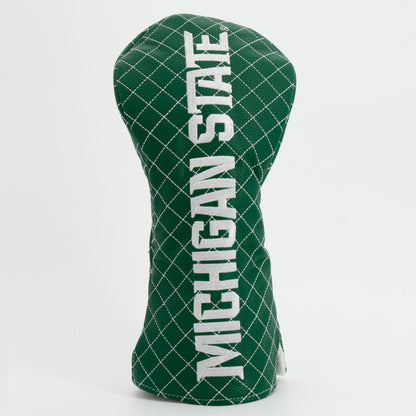 Michigan State Spartans Solid Quilted Driver Headcover, front view