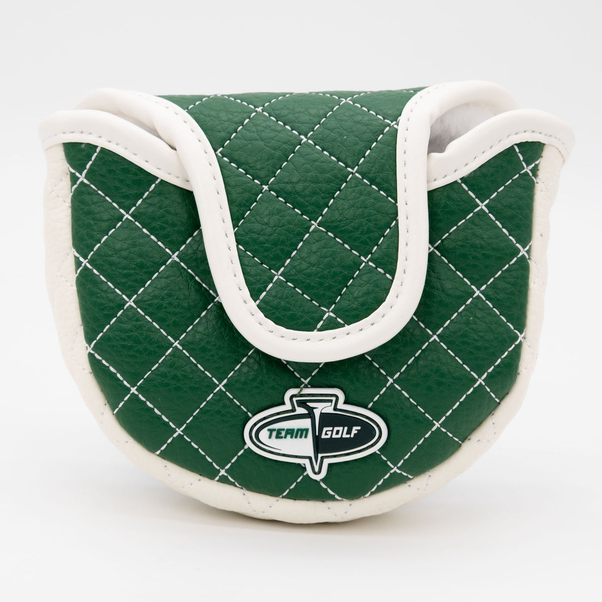 Michigan State Spartans Solid Quilted Mallet Putter Cover, back view