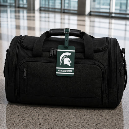 Michigan State Spartans plastic golf bag tag by Team Golf, product photo 5