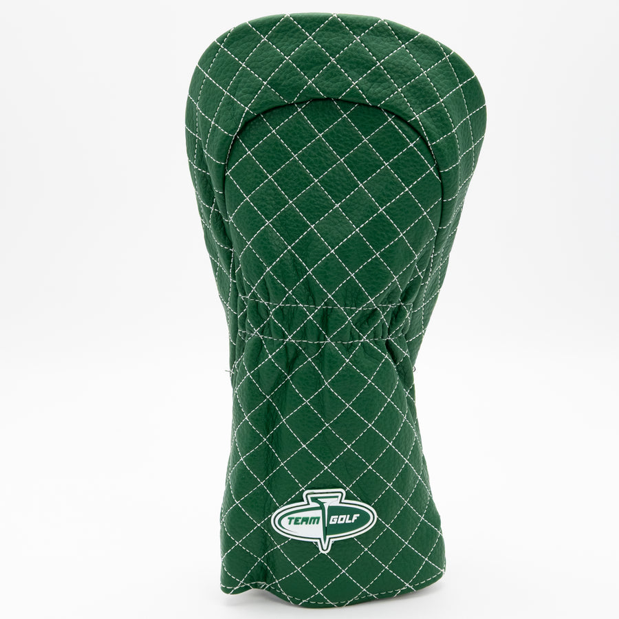 Michigan State Spartans split quilted driver cover, back view