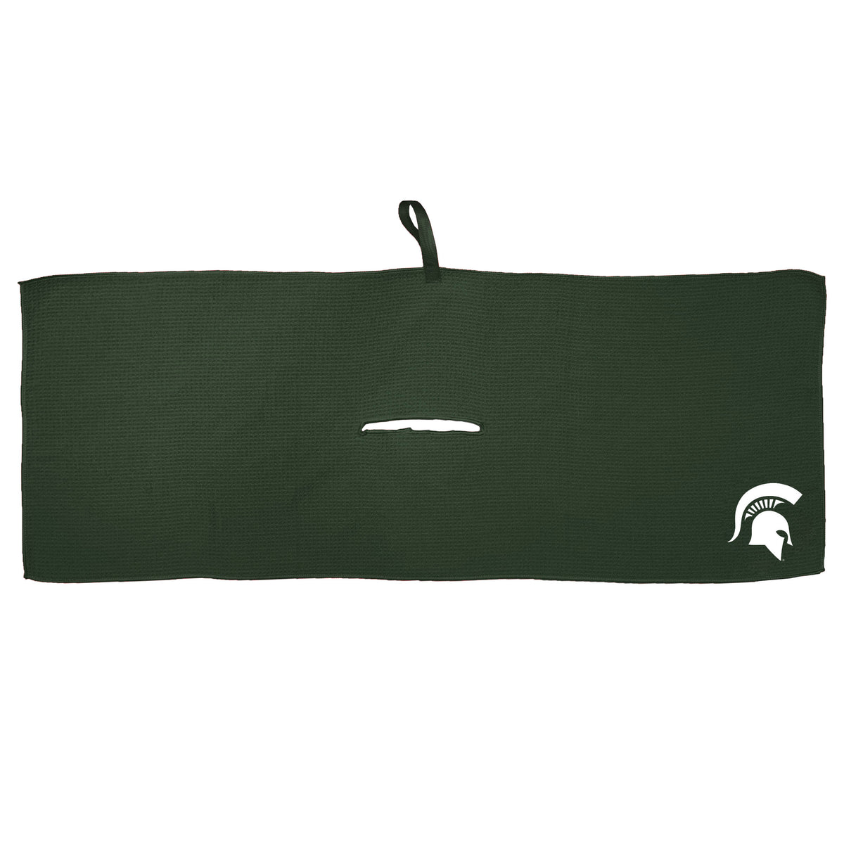 Michigan State Spartans 16 x 40 microfiber golf towel with team logo