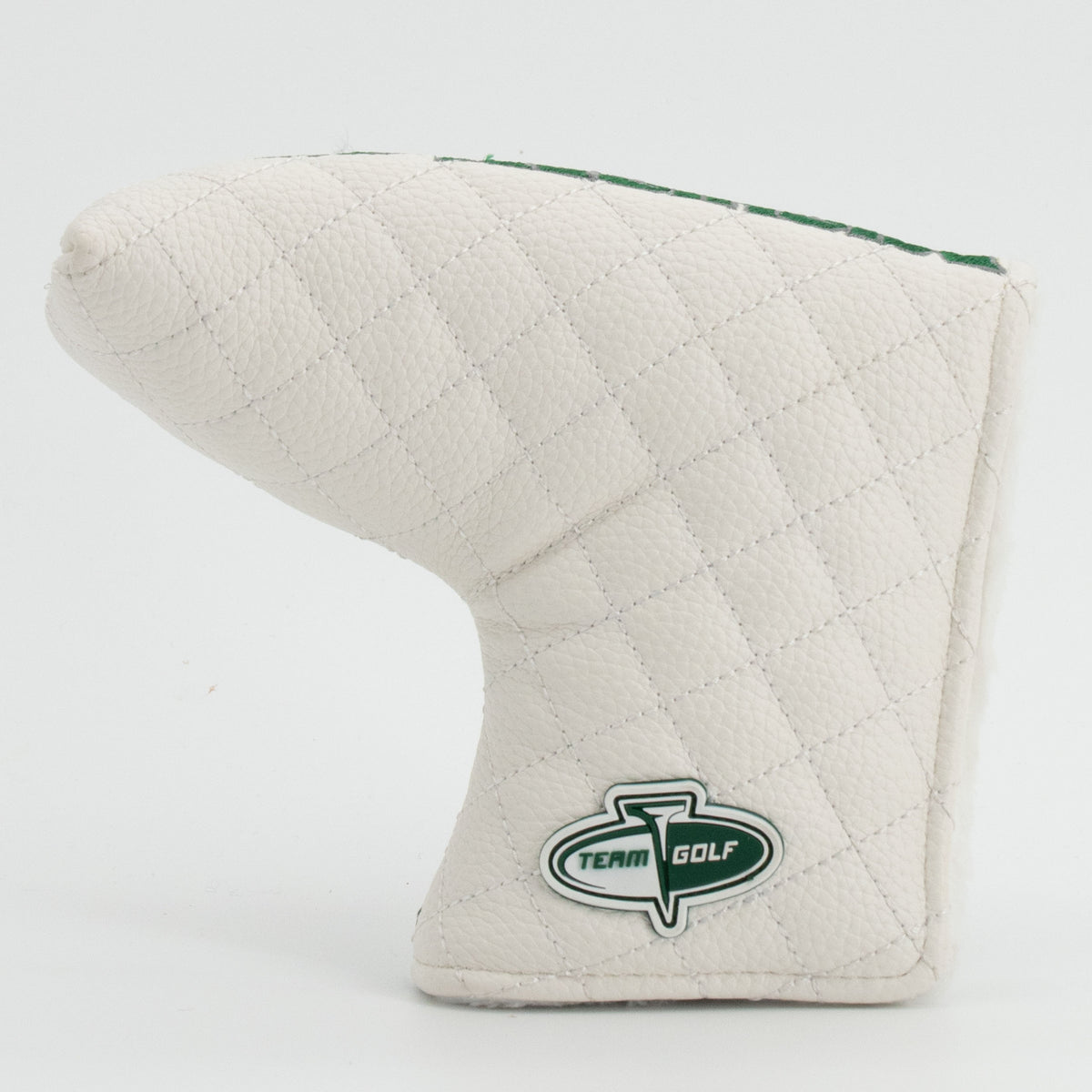 Michigan State Spartans Split Quilted Blade Putter Cover, back view