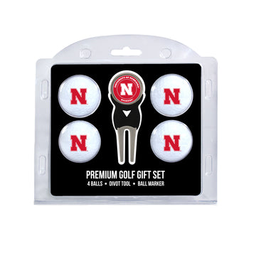 Nebraska Cornhuskers Golfball-Geschenkset (4 Stück)
