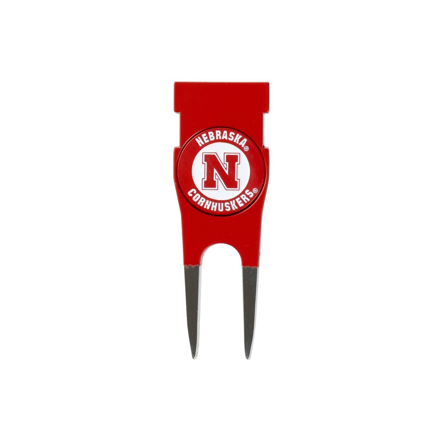 Nebraska Cornhuskers Custom Shaped Divot Tool - Image 2 - Club Rehab