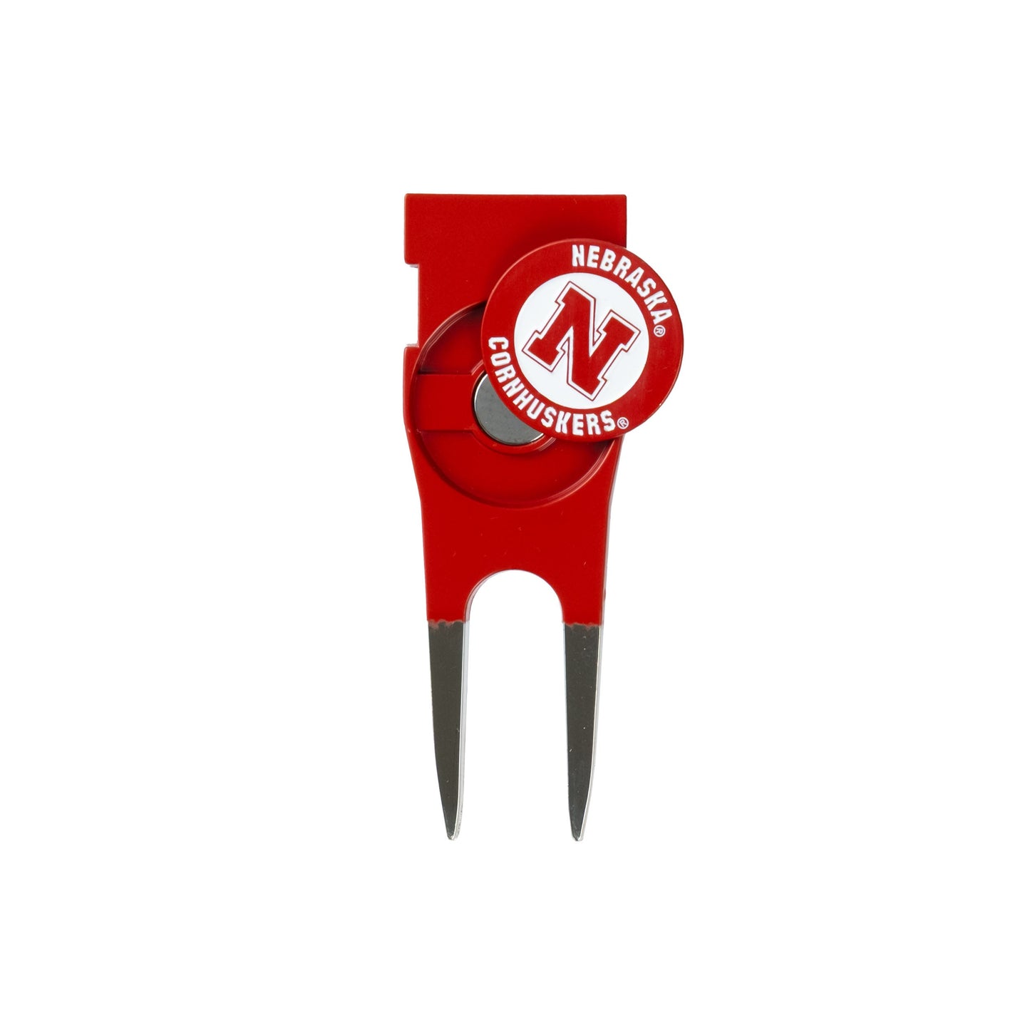 Nebraska Cornhuskers Custom Shaped Divot Tool - Image 4 - Club Rehab