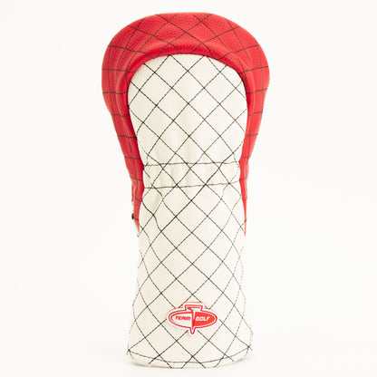 Nebraska Cornhuskers Striped Quilted Fairway Headcover, back view