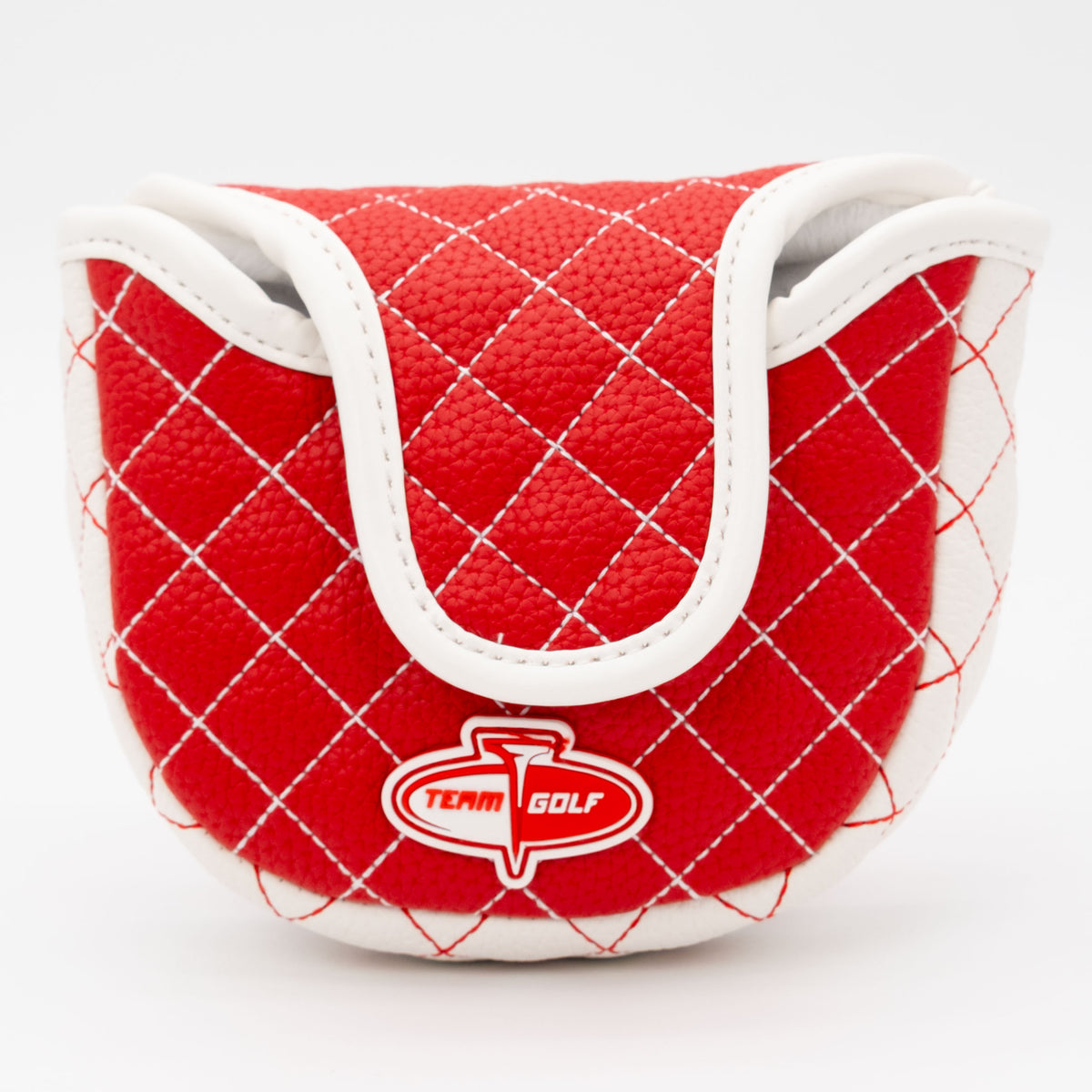 Nebraska Cornhuskers Solid Quilted Mallet Putter Cover, back view