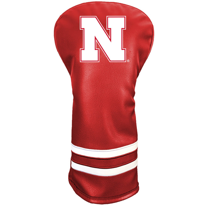 Nebraska Cornhuskers Vintage Color Printed Driver Headcover