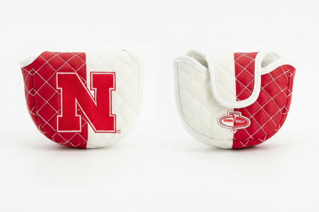 Two red and white items with a prominent 'N' logo on a white background