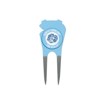 North Carolina Tar Heels Custom Shaped Divot Tool - Image 2 - Club Rehab