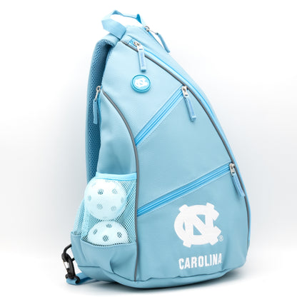 North Carolina Tar Heels PU leather backpack by Team Golf, view 3