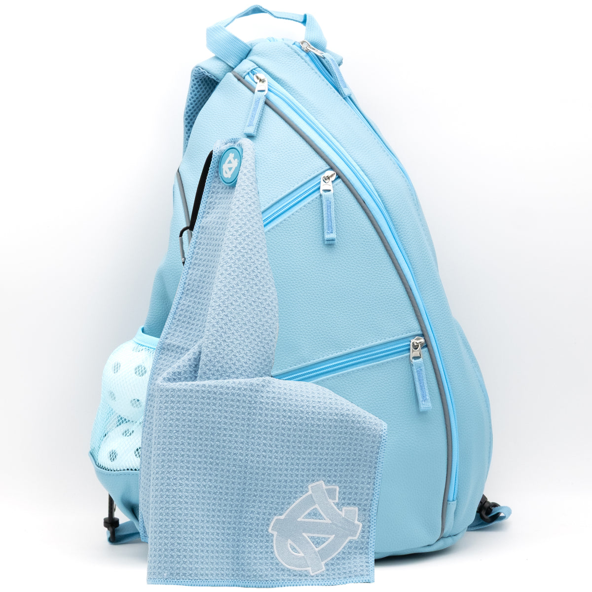 North Carolina Tar Heels PU leather backpack by Team Golf, view 8