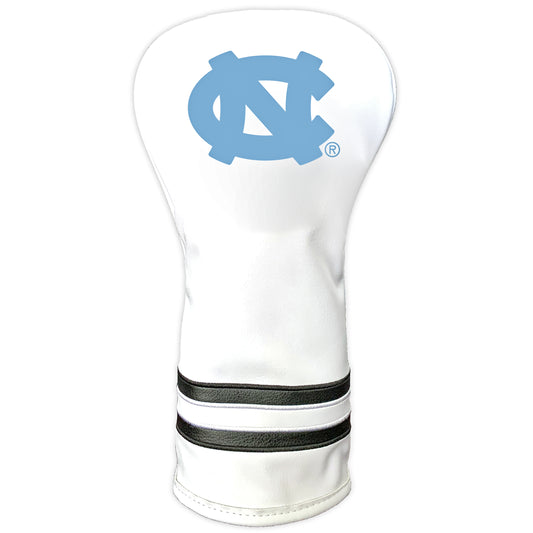 North Carolina Tar Heels Vintage Golf Headcovers – White