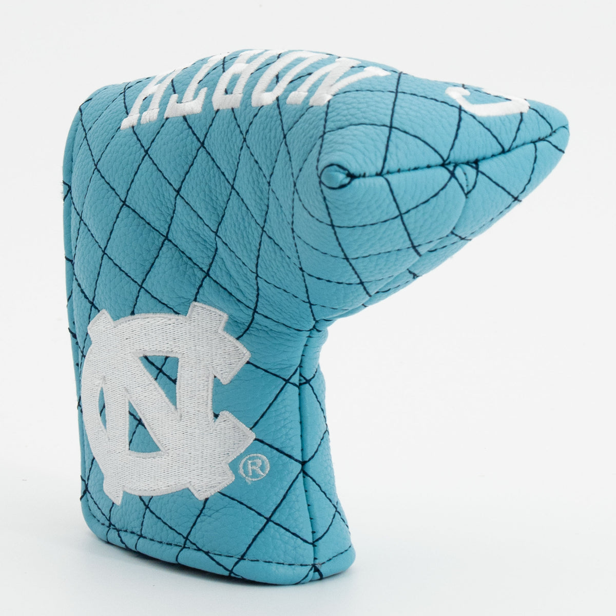 North Carolina Tar Heels Solid Quilted Blade Putter Headcover