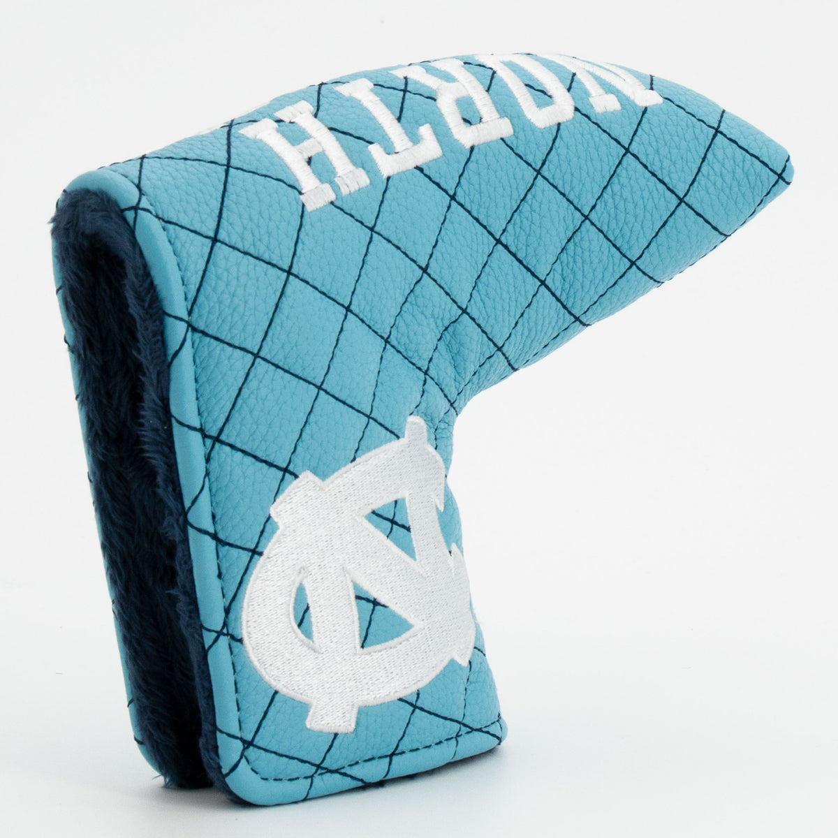 North Carolina Tar Heels Solid Quilted Blade Putter Headcover