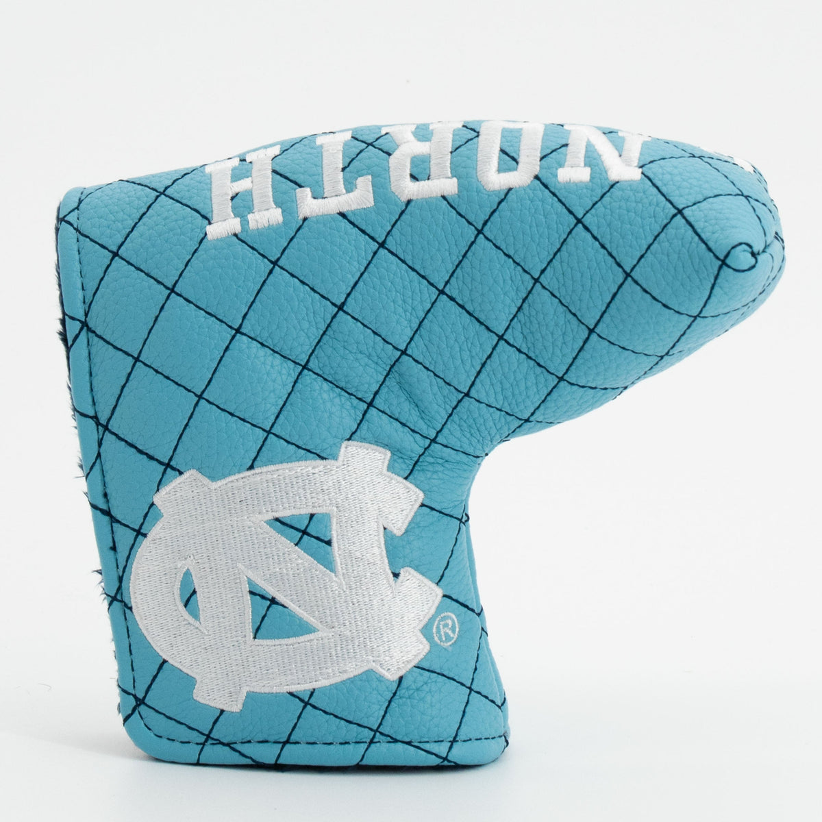 North Carolina Tar Heels Solid Quilted Blade Putter Headcover