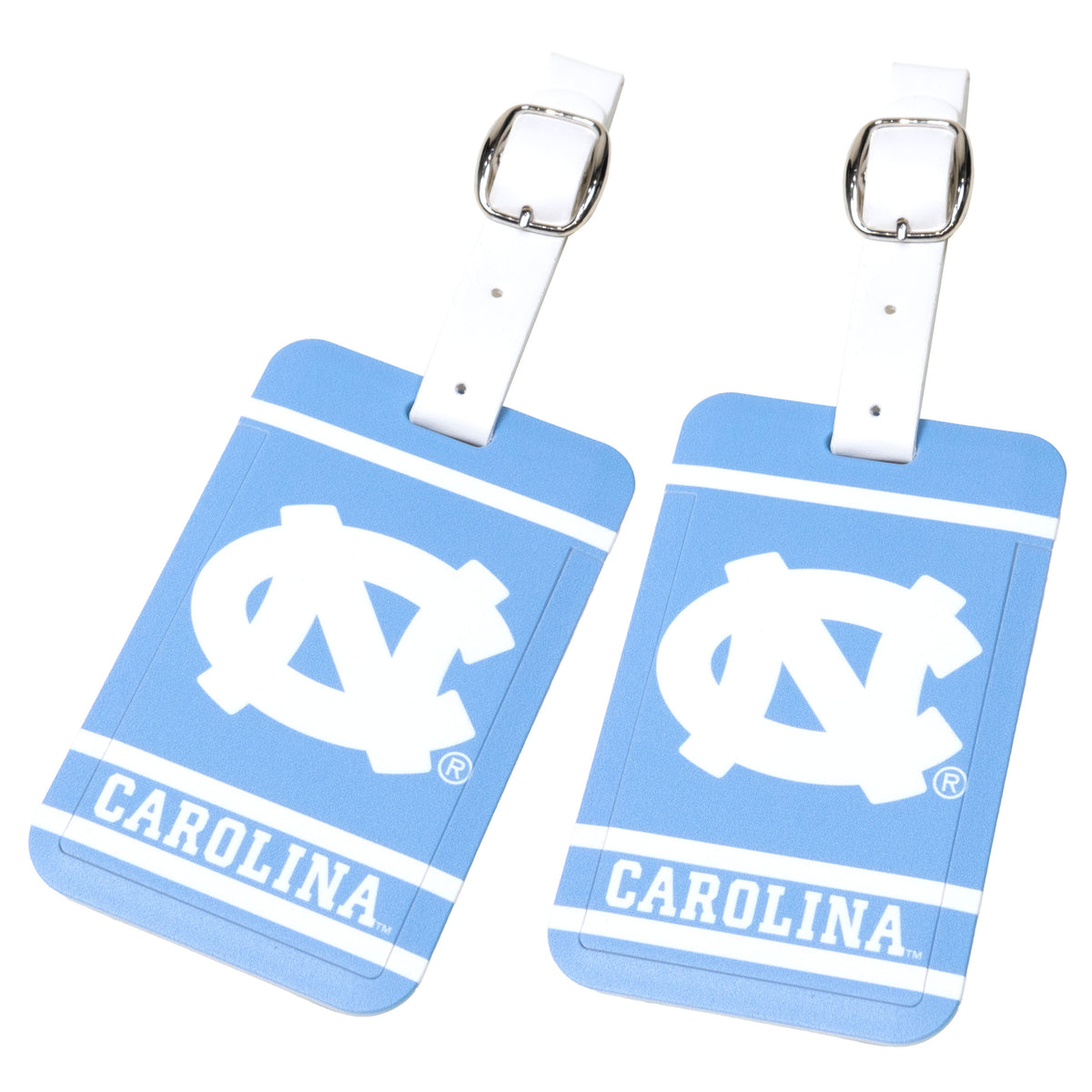 North Carolina Tar Heels plastic golf bag tag by Team Golf, product photo 4