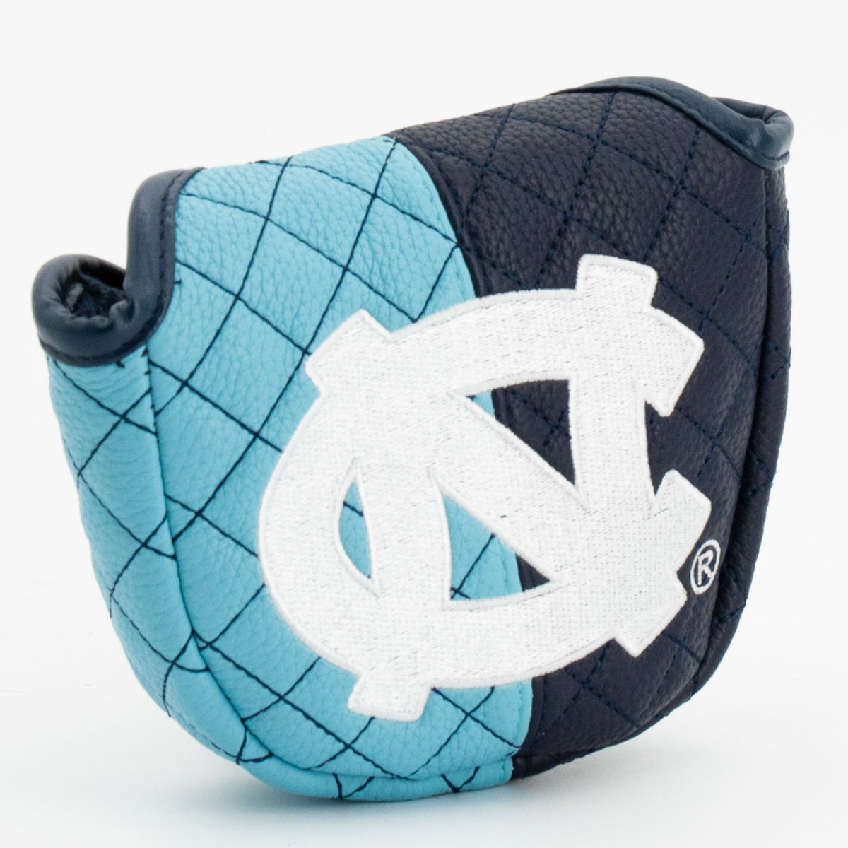 North Carolina Tar Heels Split Quilted Mallet Putter Headcover - golf headcover product images