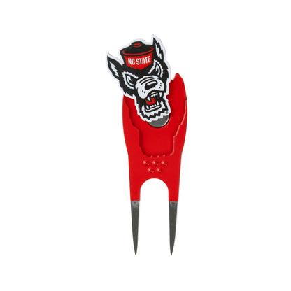 NC State Wolfpack Custom Shaped Divot Tool - Image 3 - Club Rehab