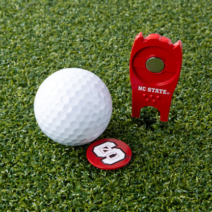 NC State Wolfpack Custom Shaped Divot Tool - Image 6 - Club Rehab