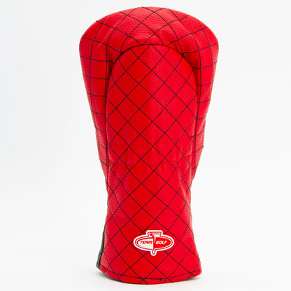 NC State Wolfpack Split Quilted Fairway Headcover, back view