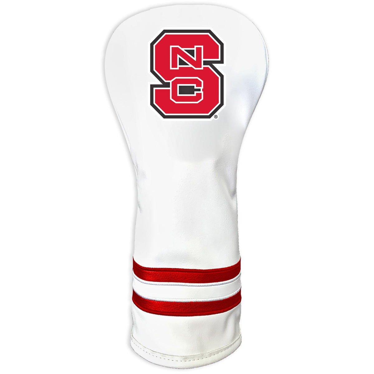 NC State Wolfpack Vintage White Printed Fairway Headcover