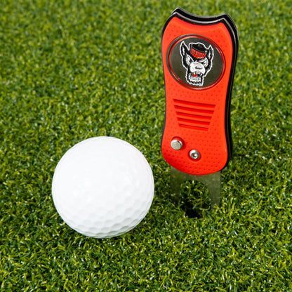 NC State Wolfpack Switchblade Divot Tool - Image 2 - Club Rehab
