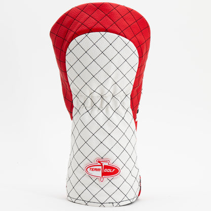 NC State Wolfpack Striped Quilted Driver Headcover, back view