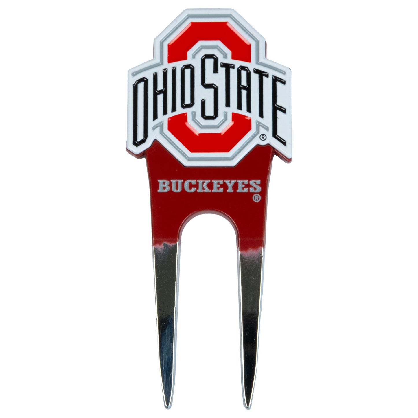 Ohio State Buckeyes Custom Shaped Divot Tool - Image 1 - Club Rehab