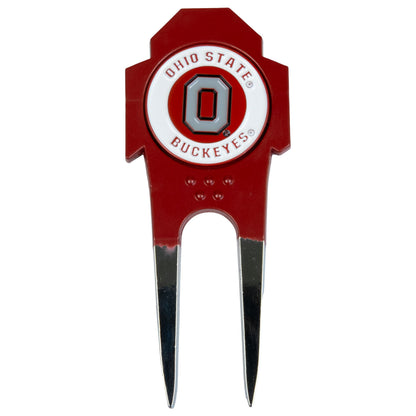 Ohio State Buckeyes Custom Shaped Divot Tool - Image 2 - Club Rehab