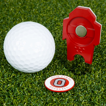 Ohio State Buckeyes Custom Shaped Divot Tool - Image 6 - Club Rehab