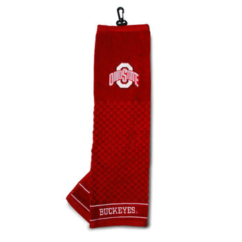 Ohio State Buckeyes embroidered golf towel