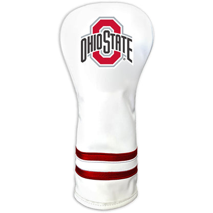 Ohio State Buckeyes Vintage White Printed Fairway Headcover - golf headcover product images