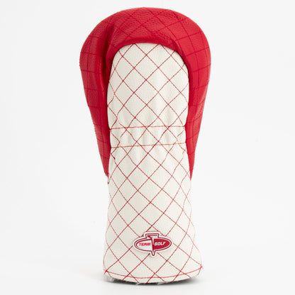 Ohio State Buckeyes Striped Quilted Fairway Headcover, back view