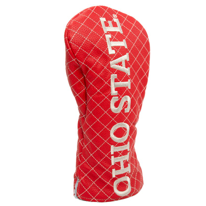 Ohio State Buckeyes Solid Quilted Driver Headcover
