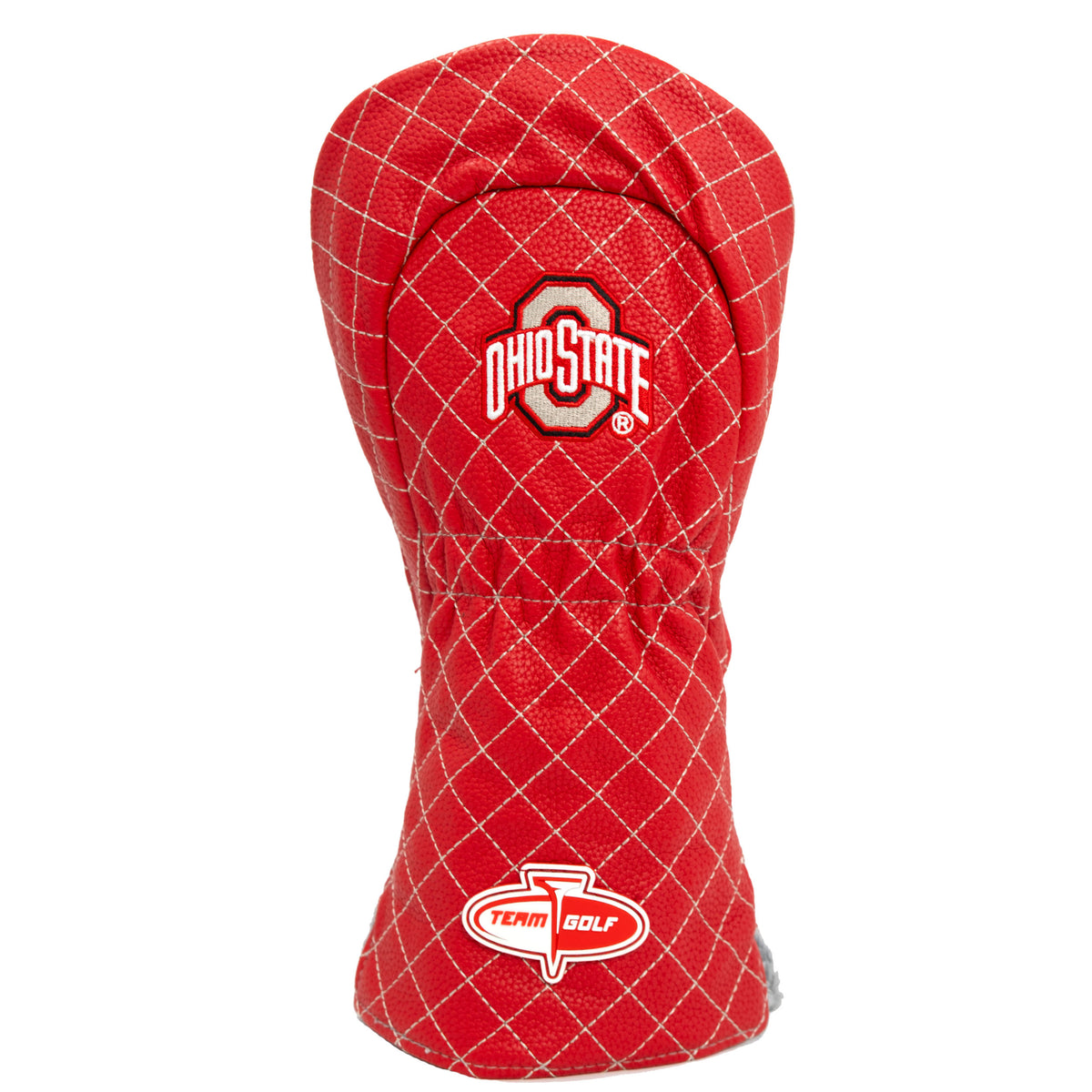 Ohio State Buckeyes Solid Quilted Fairway Headcover, back view
